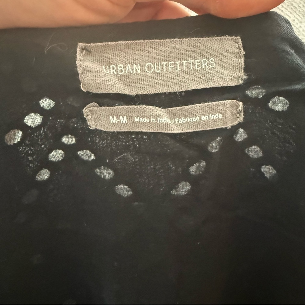 Urban Outfitters Black Cut-Out Mini Dress - Picture 5 of 5